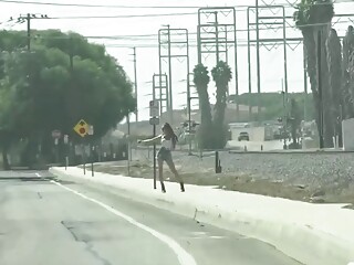 Super tight TS hitchhiker gets analed by the car driver Shemale Porn