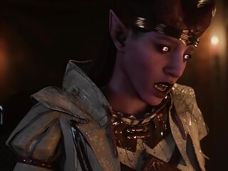 Experienced titty MILF made the dickgirl demon cum three times on face tits and inside mature pussy in 3d futanari animation Shemale Porn