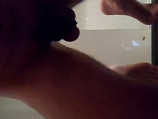 Piss in chastity like a dog