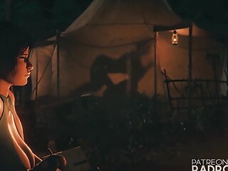 Lara Croft In Womb Raider