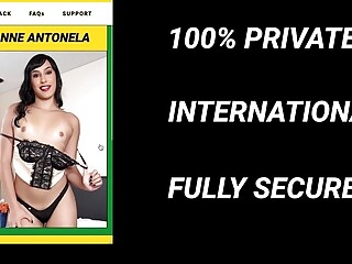 Leticia Antonel hot latina transgirl enjoy her beautiful body EP1