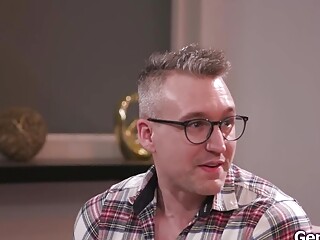 Busty tgirl anal fucks guy ifo his wife