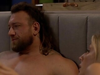 Jade Venus wakes up hangover with big muscle guy and they cant remember so fuck anyway