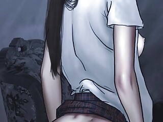 A collection of kinky shemale drawings