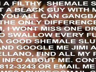 Shemalejaime flithy whore