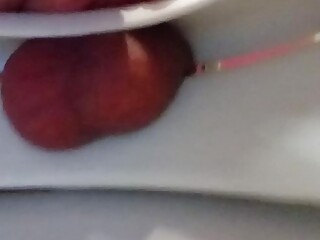 new negative chastity toilet bowl balls squeeze and thrust