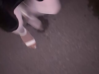 Going for a walk at night